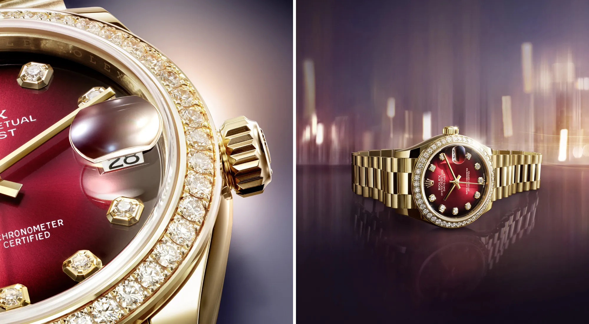 rolex datejust watches - underwood jewelers