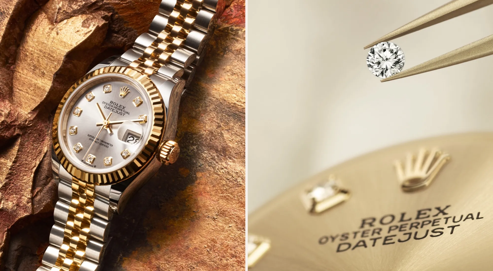 rolex lady-datejust watches - underwood jewelers