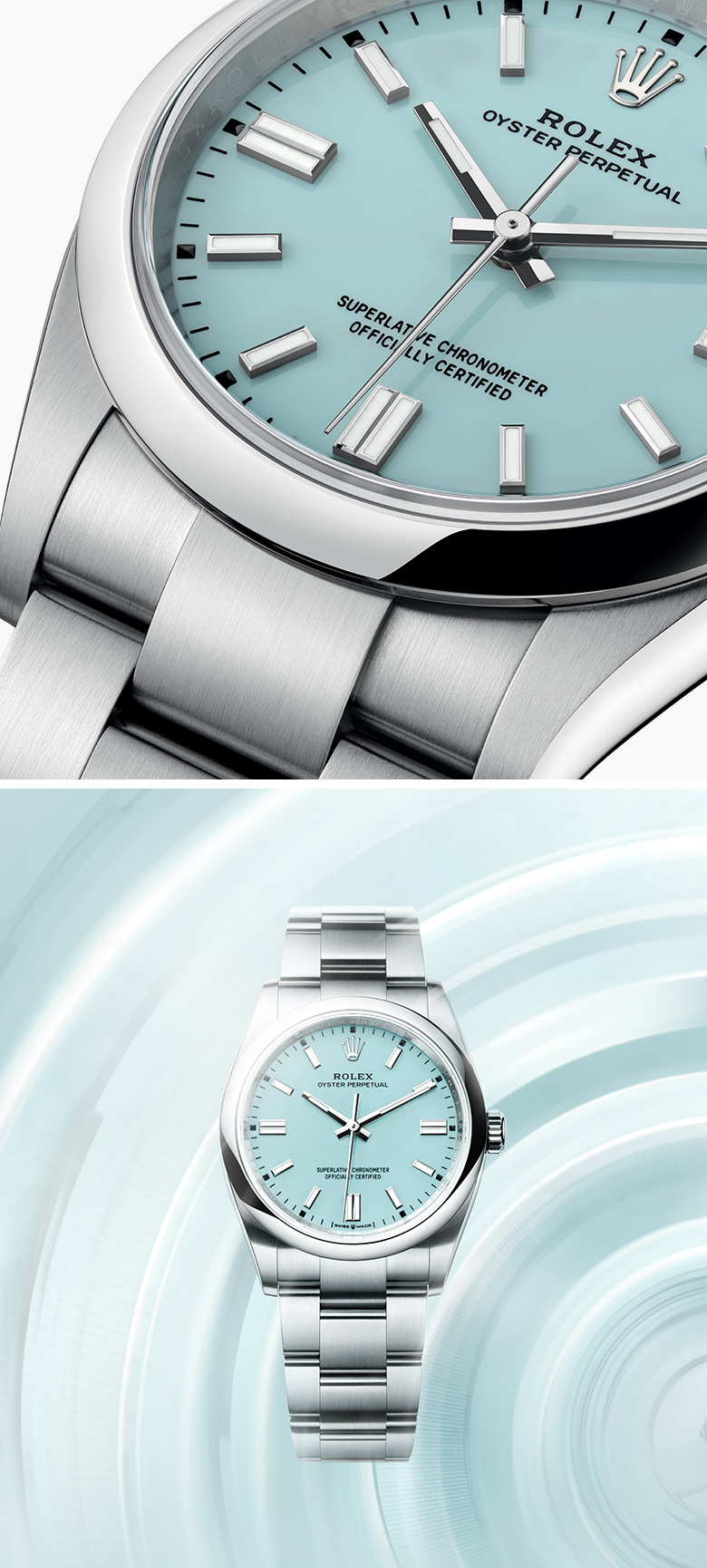 rolex oyster perpetual watches - underwood jewelers