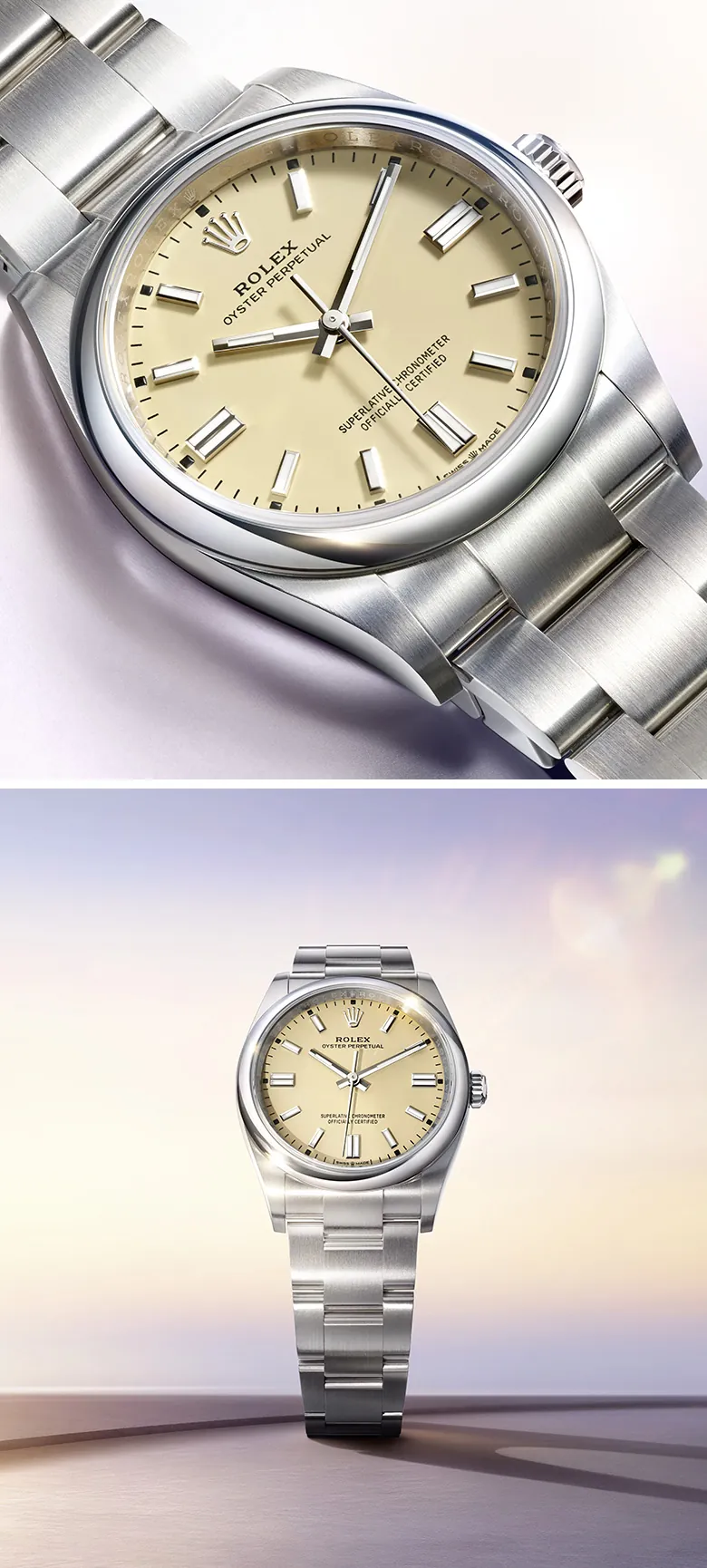 rolex oyster perpetual watches - underwood jewelers