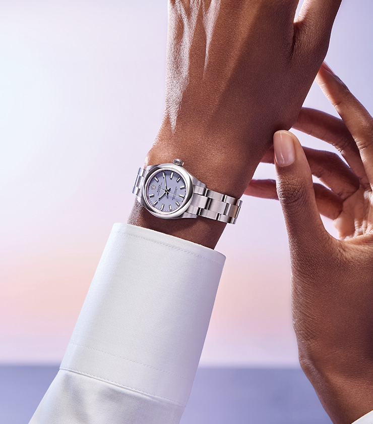 rolex oyster perpetual watches - underwood jewelers