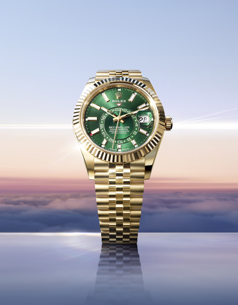 rolex sky-dweller watches - underwood jewelers
