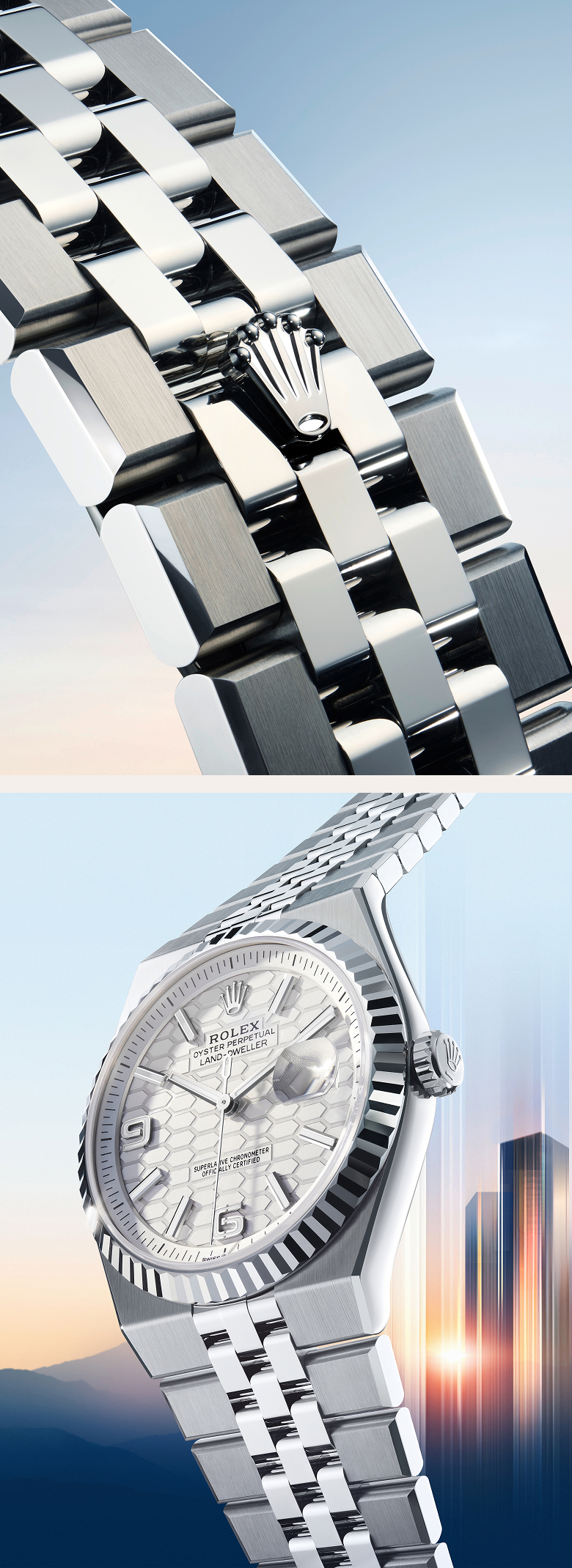 rolex land-dweller watches - underwood jewelers
