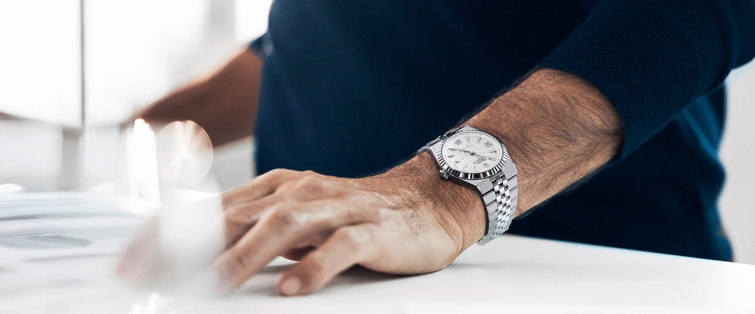 rolex land-dweller watches - underwood jewelers