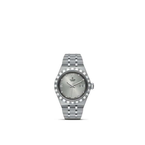 TUDOR Royal, 28mm Steel Case, Diamond-set Dial