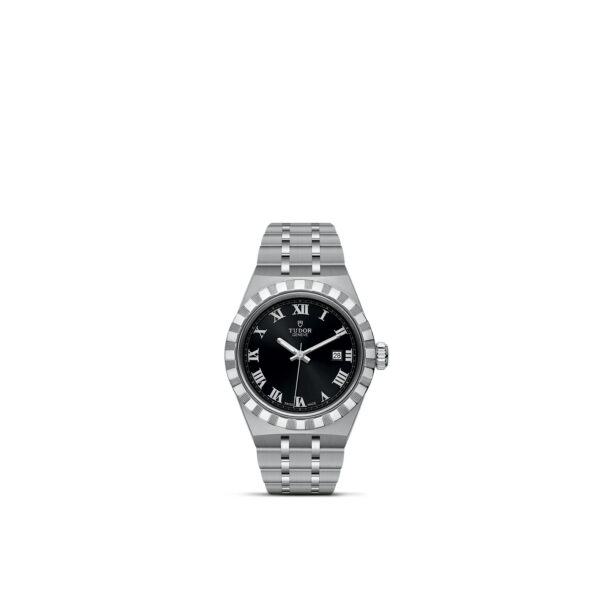 TUDOR Royal, 28mm Steel Case, Black Dial
