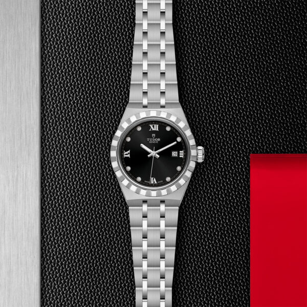 TUDOR Royal, 28mm Steel Case, Diamond-set Dial