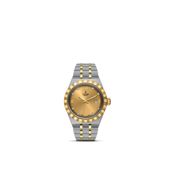 TUDOR Royal, 28mm Steel Case, Diamond-set Dial