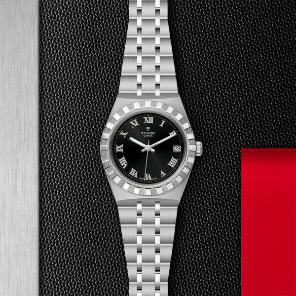 TUDOR Royal, 34mm Steel Case, Black Dial