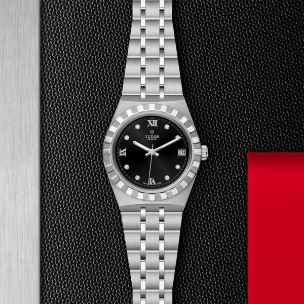 TUDOR Royal, 34mm Steel Case, Diamond-set Dial