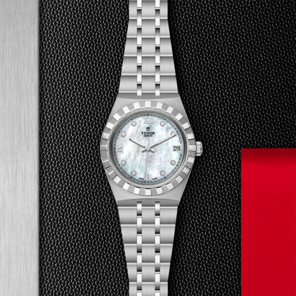 TUDOR Royal, 34mm Steel Case, Diamond-set Dial