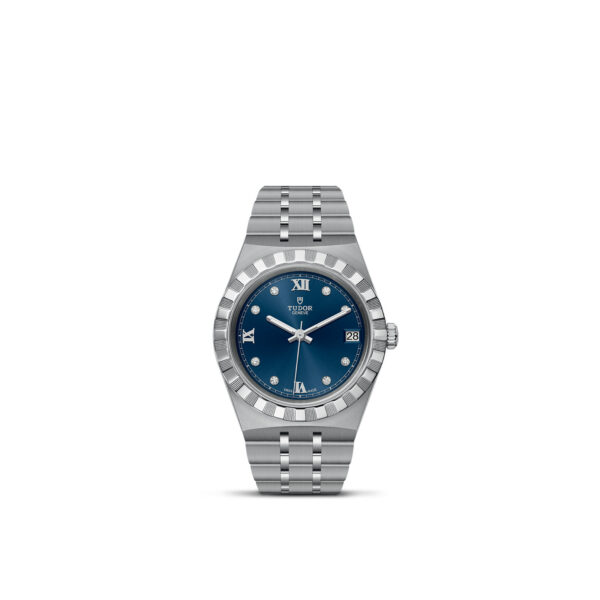 TUDOR Royal, 34mm Steel Case, Diamond-set Dial