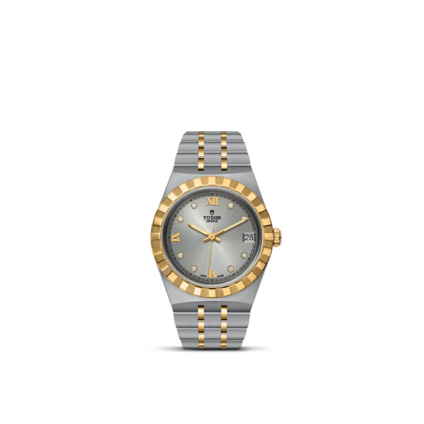TUDOR Royal, 34mm Steel Case, Diamond-set Dial