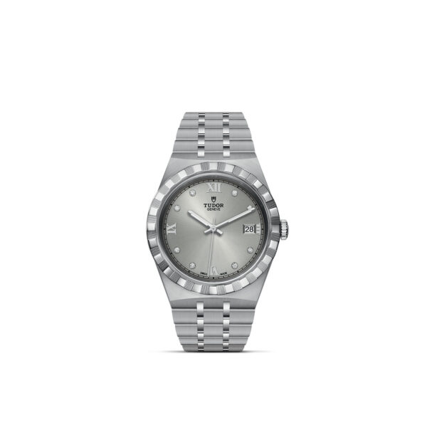 TUDOR Royal, 38mm Steel Case, Diamond-set Dial