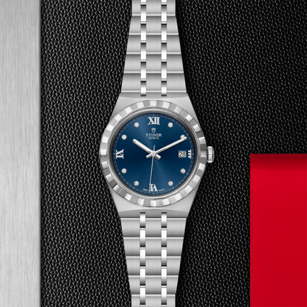 TUDOR Royal, 38mm Steel Case, Diamond-set Dial