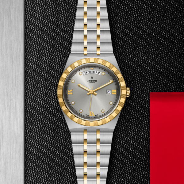 TUDOR Royal, 41mm Steel Case, Diamond-set Dial