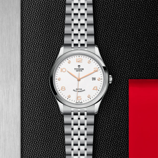 TUDOR 1926, 41mm Steel Case, White Diamond-set Dial