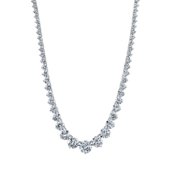 16.50ctw Diamond Riviera Necklace