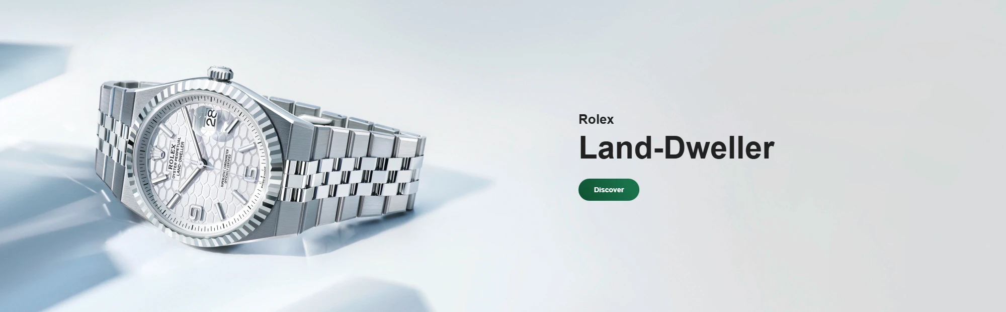 rolex land-dweller watches - underwood jewelers