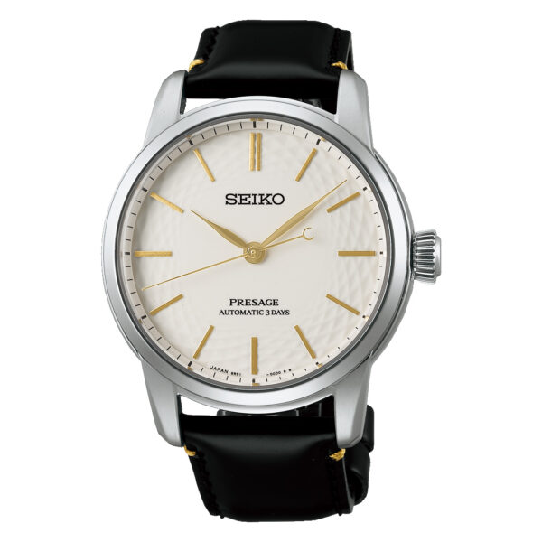 Seiko Watch Presage Luxe SS With White Arita Dial - Underwoods