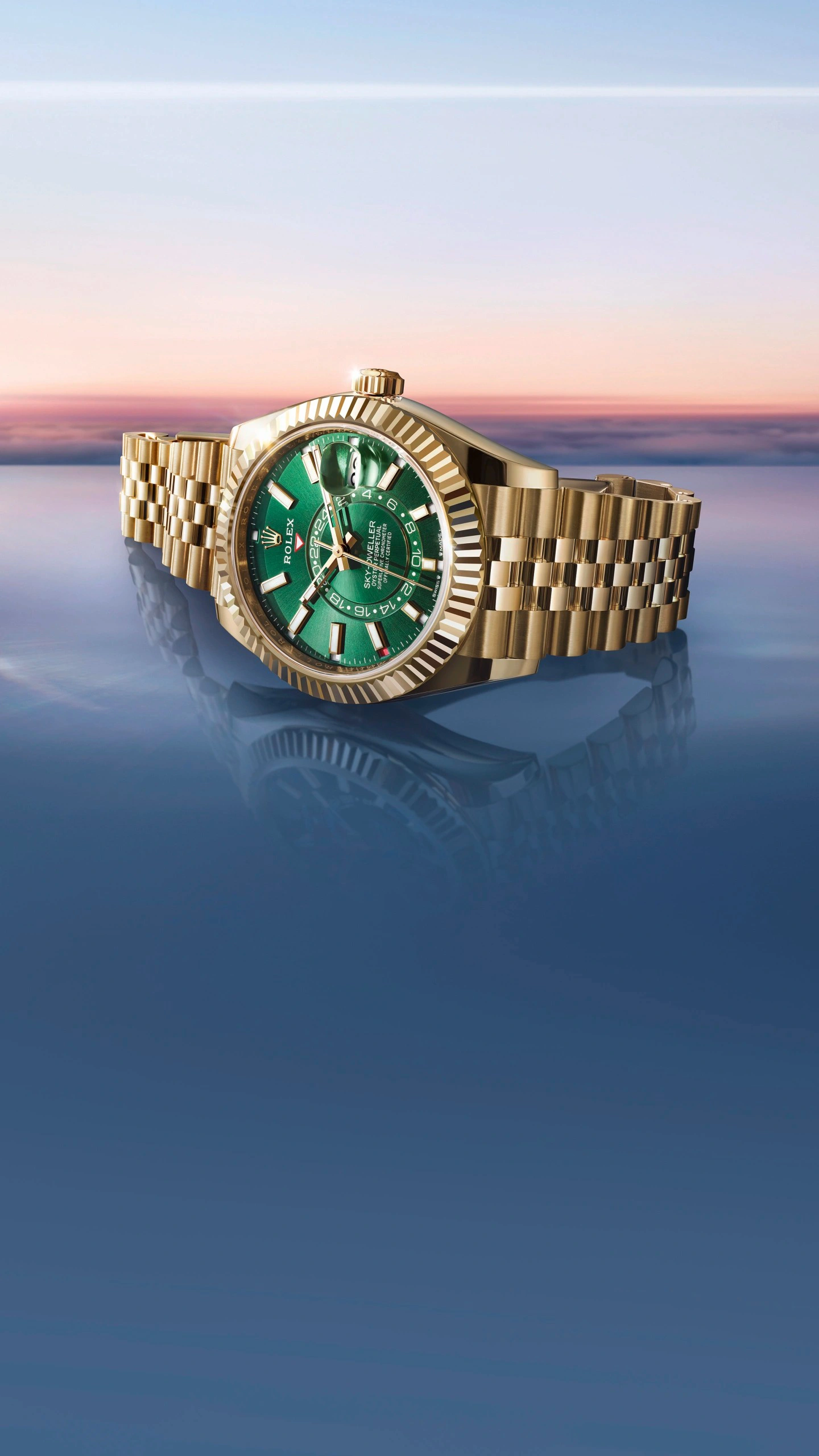 rolex sky-dweller watches - underwood jewelers