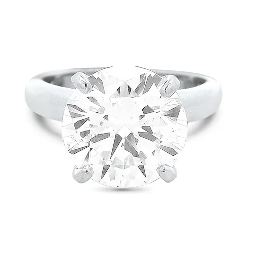 5.09CTW KIPEKEE DIAMOND SOLITAIRE RING