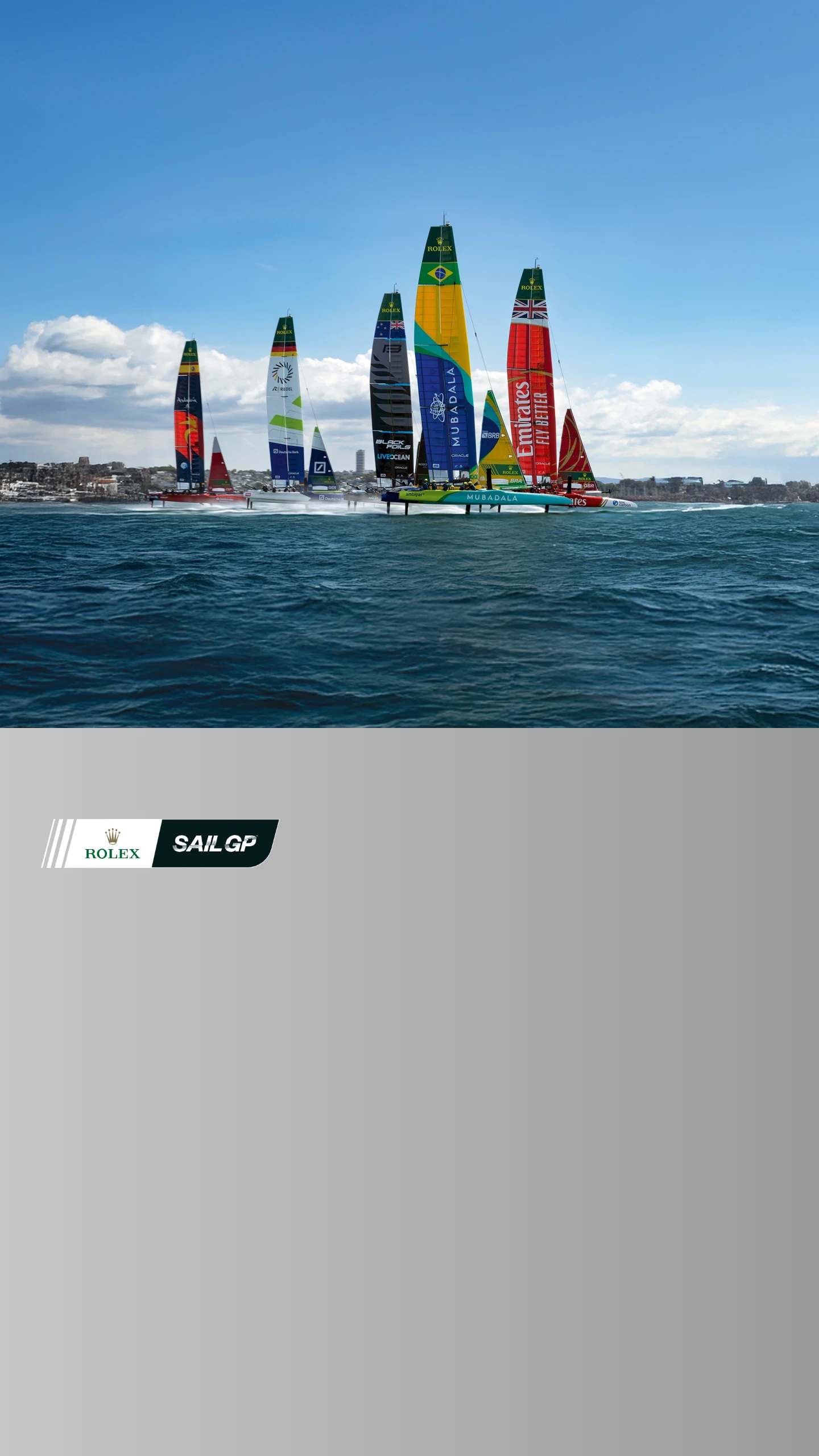 Rolex SailGP Championship - Underwood Jewelers