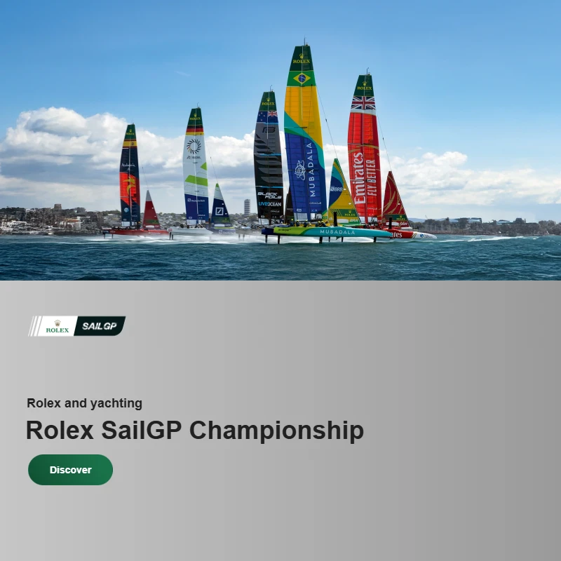 Rolex SailGP Championship - Underwood Jewelers