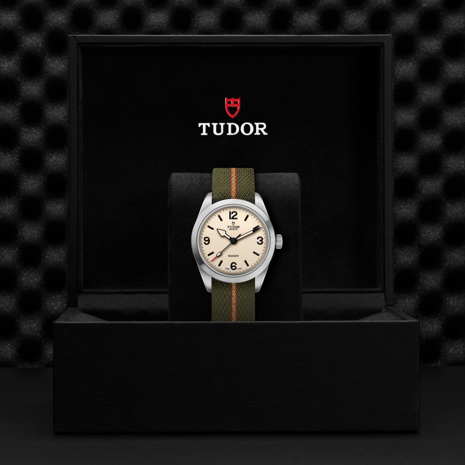 39mm TUDOR Ranger Beige Dial & Fabric Strap