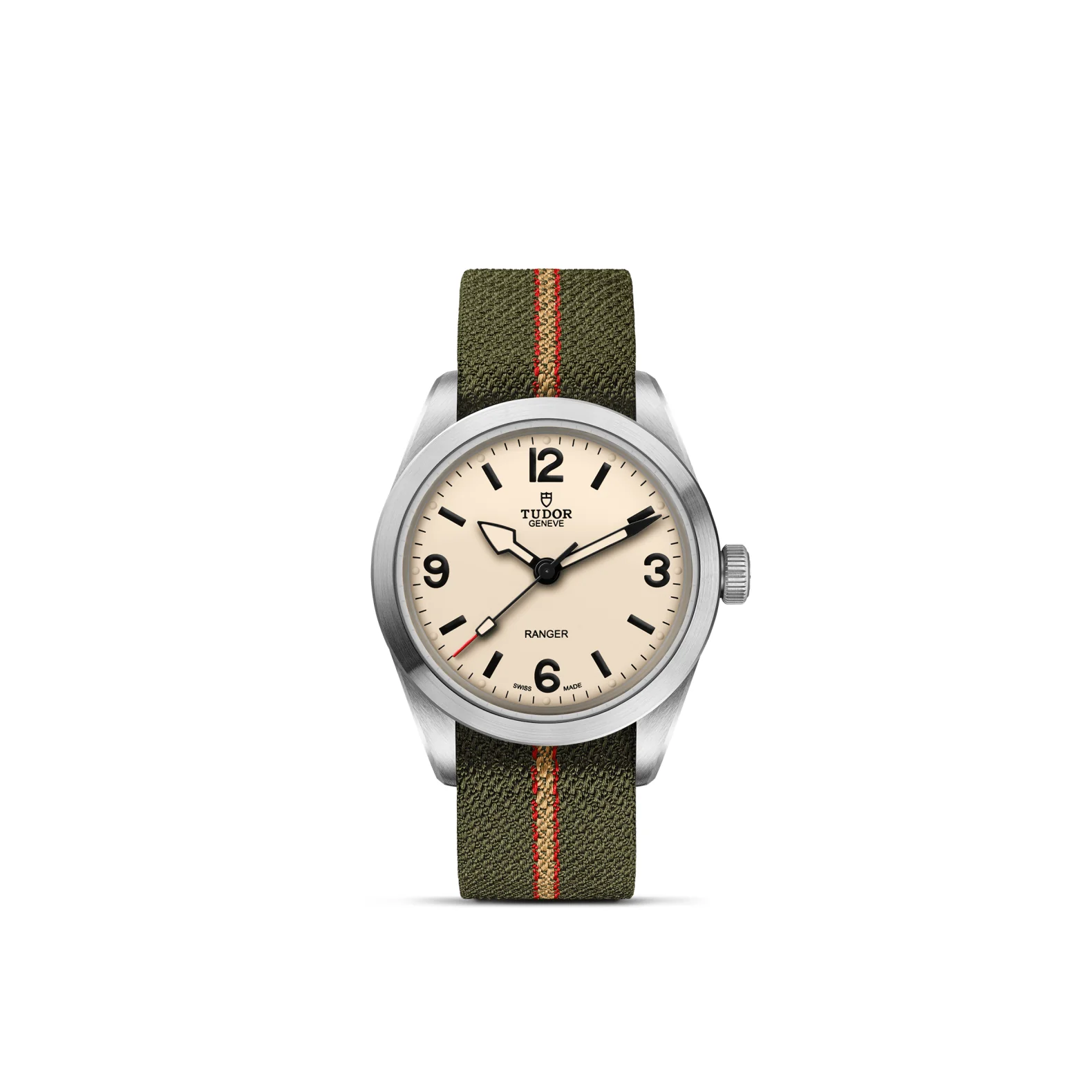 39mm TUDOR Ranger Beige Dial & Fabric Strap