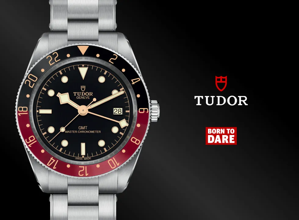 BLACK BAY 58 GMT 39mm, steel case, Black and burgundy bezel M7939G1A0NRU-0001