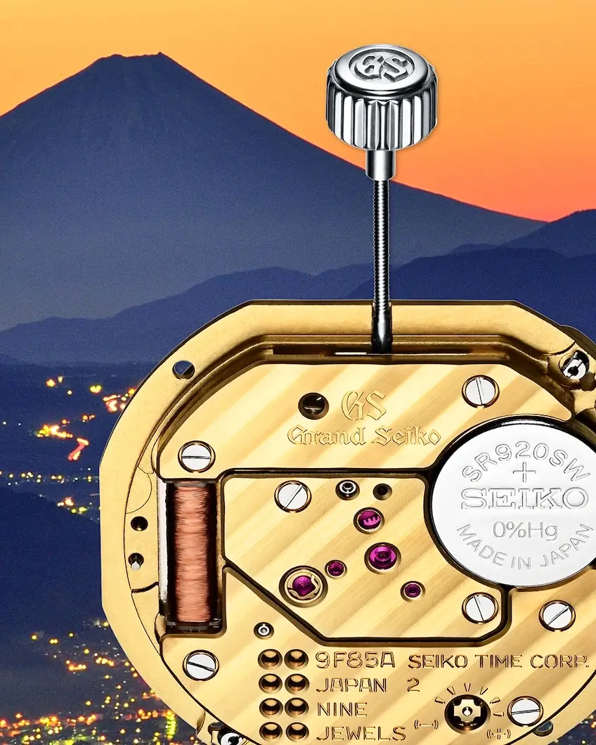 interior of Grand Seiko watch