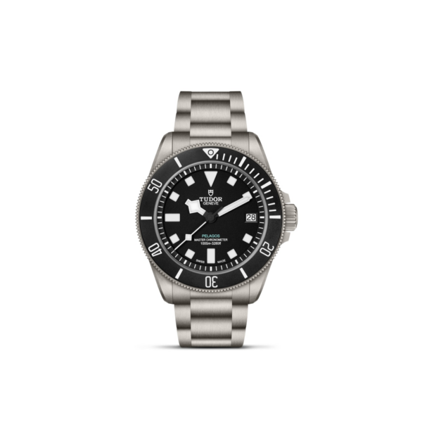 TUDOR Pelagos Ultra 43mm titanium case with satin finish and helium escape valve - M2543C1A7NU-0001 at Underwood Jewelers