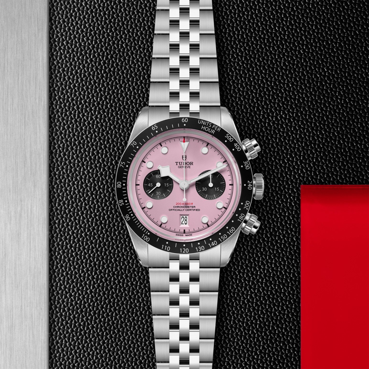 TUDOR Black Bay Chrono 41mm stainless steel case with polished and satin-brushed finishes - M79360N-0019 at Underwood Jewelers