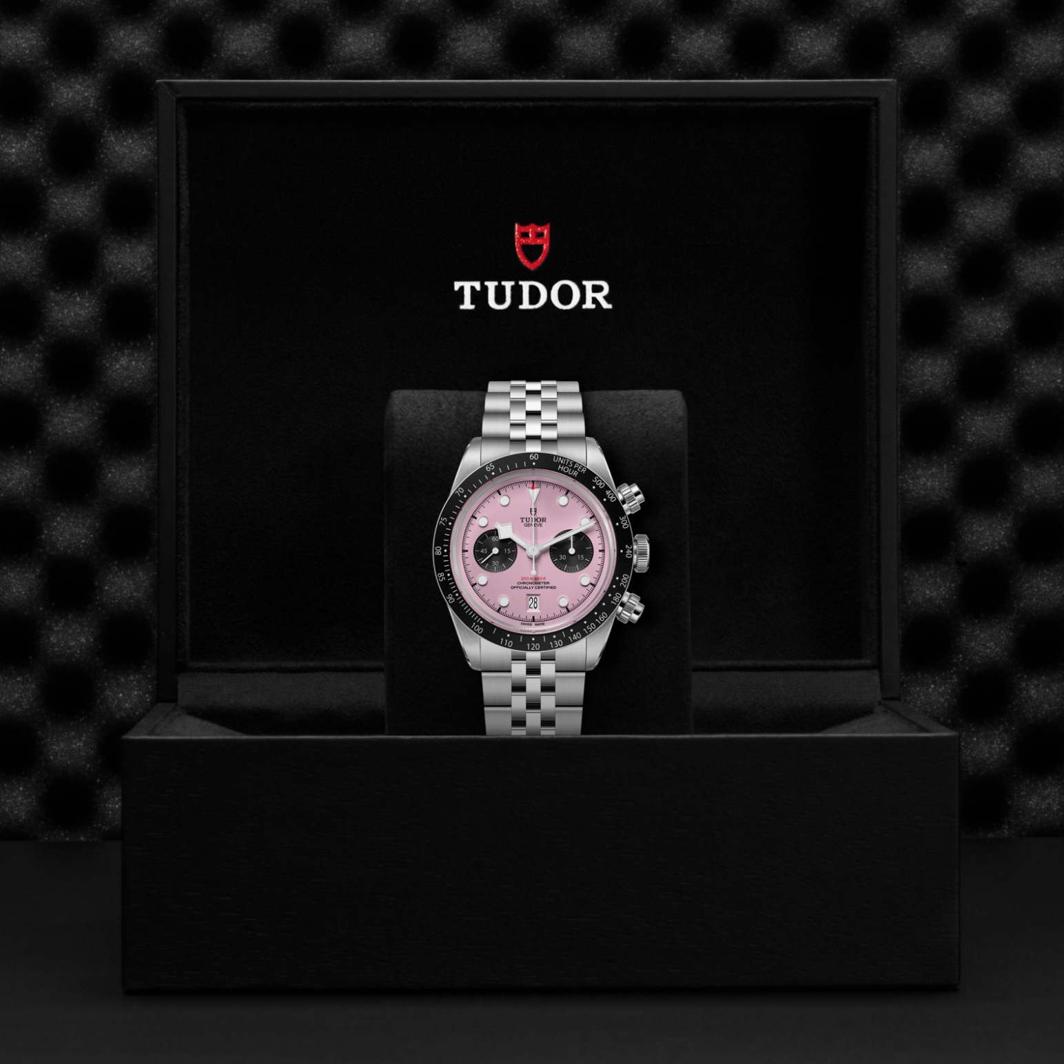 TUDOR Black Bay Chrono 41mm stainless steel case with polished and satin-brushed finishes - M79360N-0019 at Underwood Jewelers
