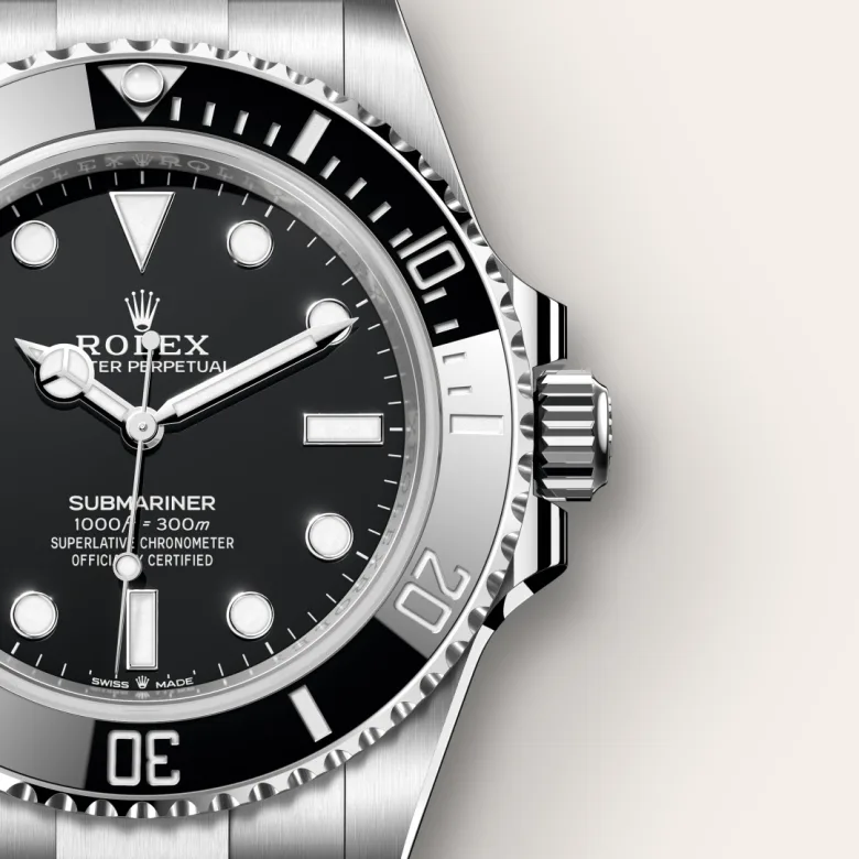 rolex Submariner in Oystersteel, M124060-0001 - underwood jewelers
