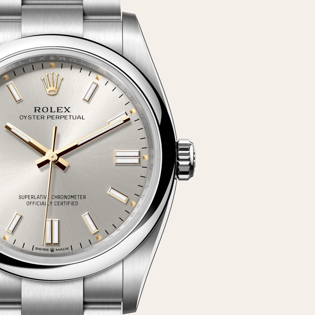 rolex Oyster Perpetual in Oystersteel, M126000-0001 - underwood jewelers