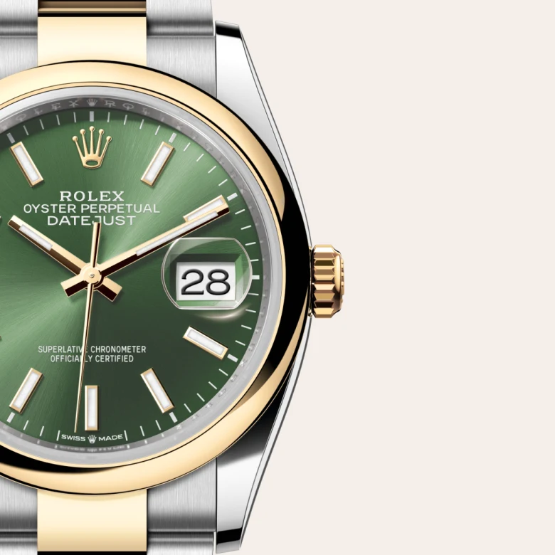rolex Datejust in Yellow Rolesor - combination of Oystersteel and yellow gold, M126203-0058 - underwood jewelers