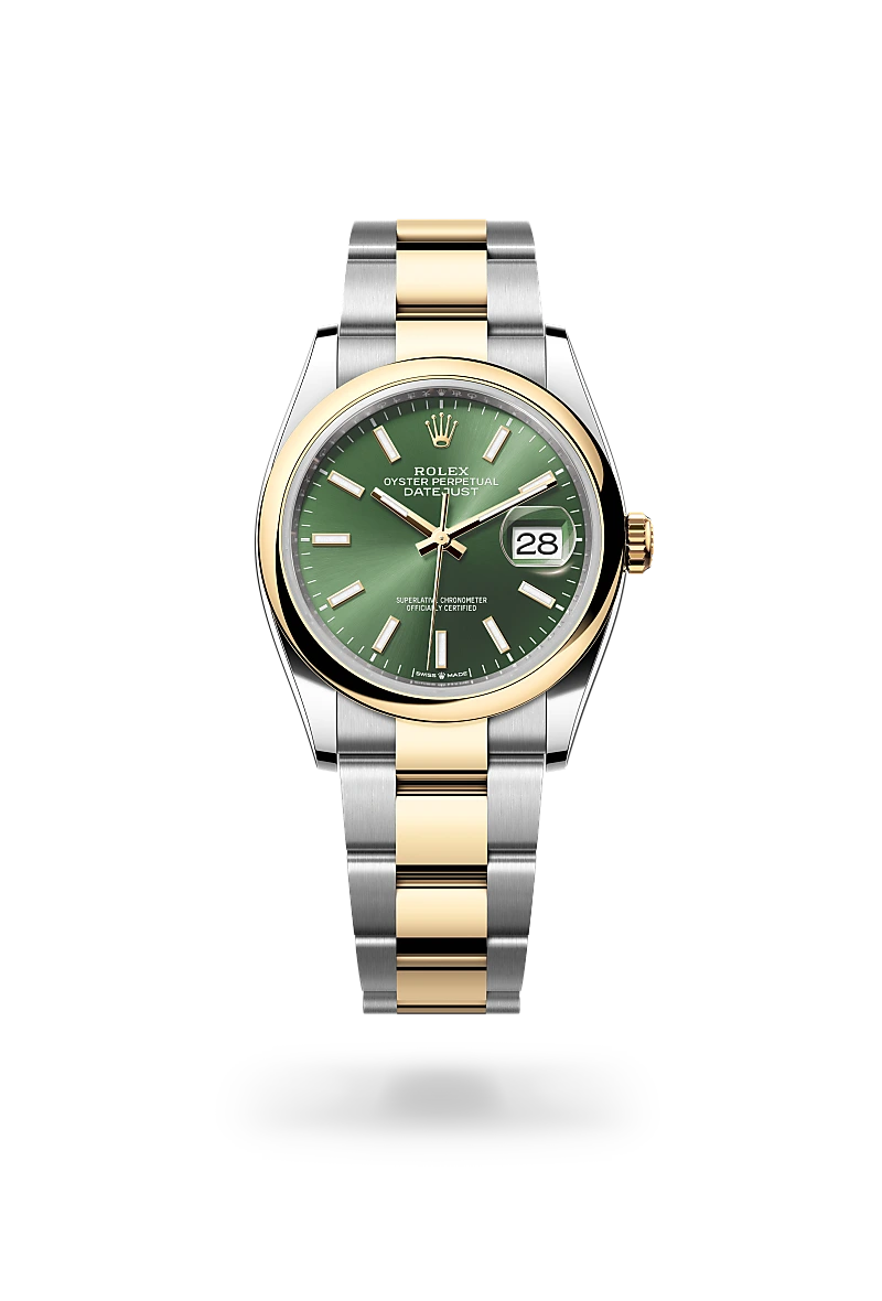 rolex Datejust in Yellow Rolesor - combination of Oystersteel and yellow gold, M126203-0058 - underwood jewelers