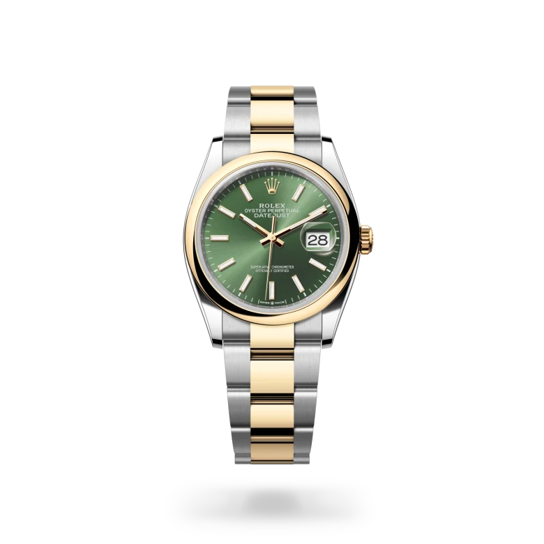 rolex Datejust in Yellow Rolesor - combination of Oystersteel and yellow gold, M126203-0058 - underwood jewelers