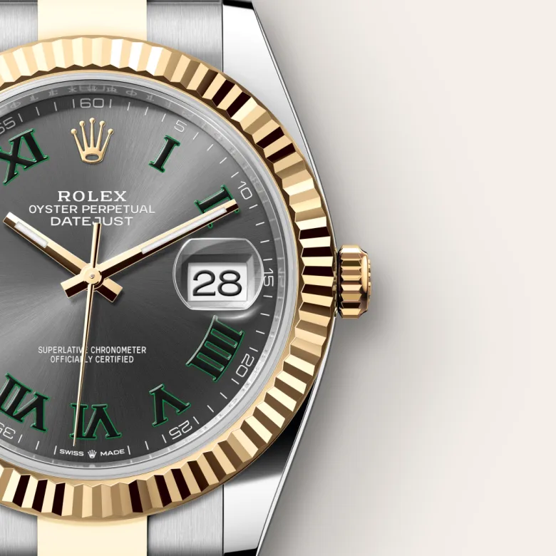 rolex Datejust in Yellow Rolesor - combination of Oystersteel and yellow gold, M126333-0019 - underwood jewelers