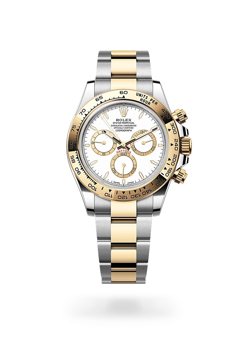 rolex Cosmograph Daytona in Yellow Rolesor - combination of Oystersteel and yellow gold, M126503-0001 - underwood jewelers