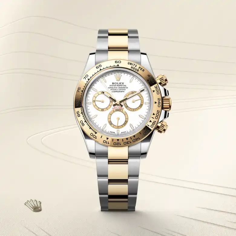 rolex Cosmograph Daytona in Yellow Rolesor - combination of Oystersteel and yellow gold, M126503-0001 - underwood jewelers