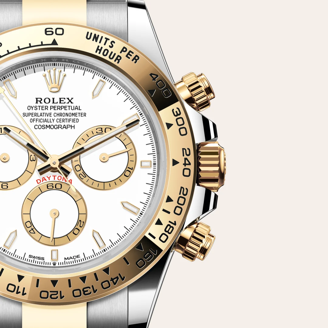 rolex Cosmograph Daytona in Yellow Rolesor - combination of Oystersteel and yellow gold, M126503-0001 - underwood jewelers