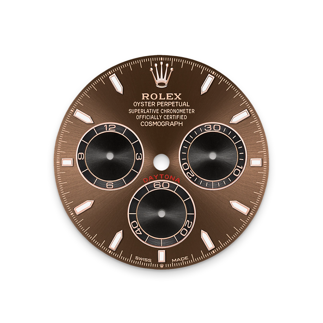 rolex Cosmograph Daytona in 18 kt Everose gold, M126505-0005 - underwood jewelers