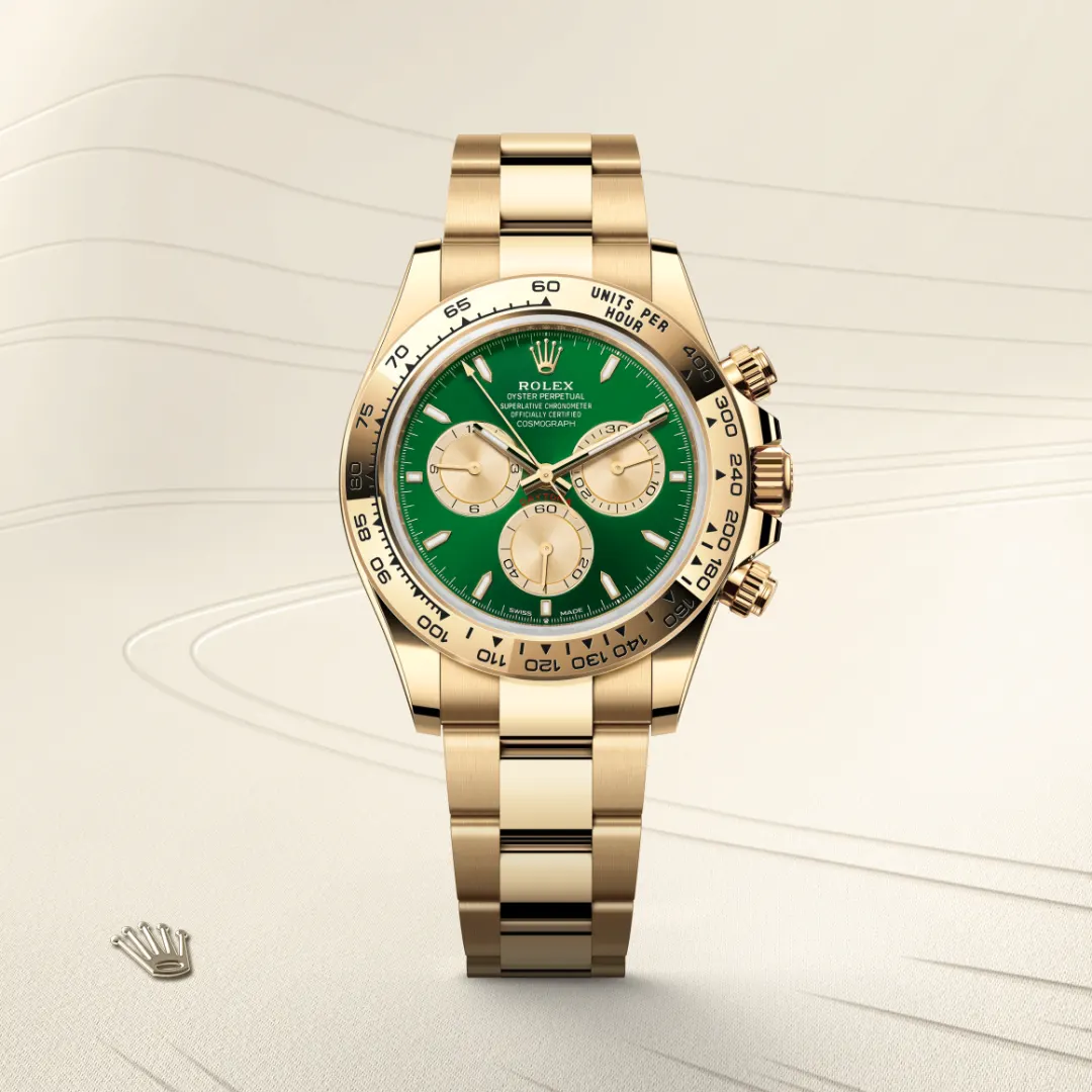 rolex Cosmograph Daytona in 18 kt yellow gold, M126508-0008 - underwood jewelers