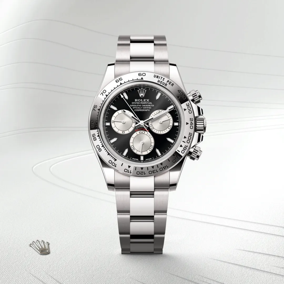 rolex Cosmograph Daytona in 18 kt white gold, M126509-0001 - underwood jewelers