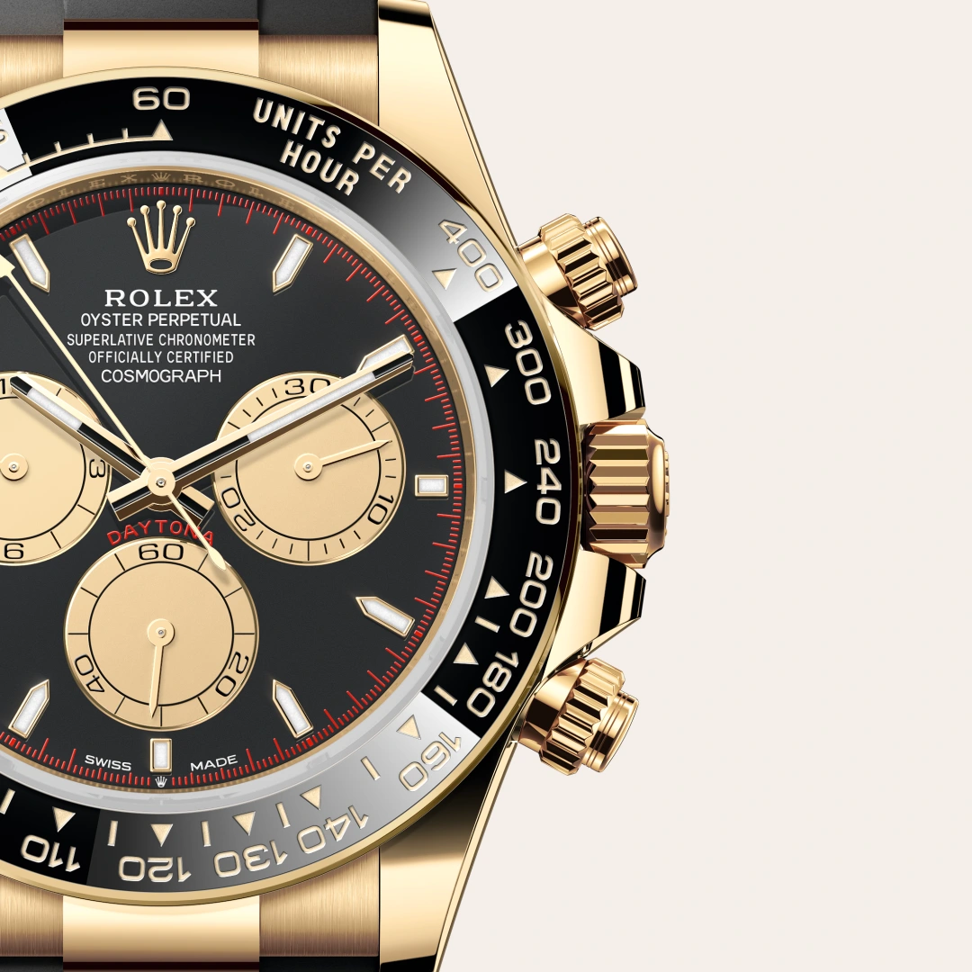 rolex Cosmograph Daytona in 18 kt yellow gold, M126518LN-0004 - underwood jewelers