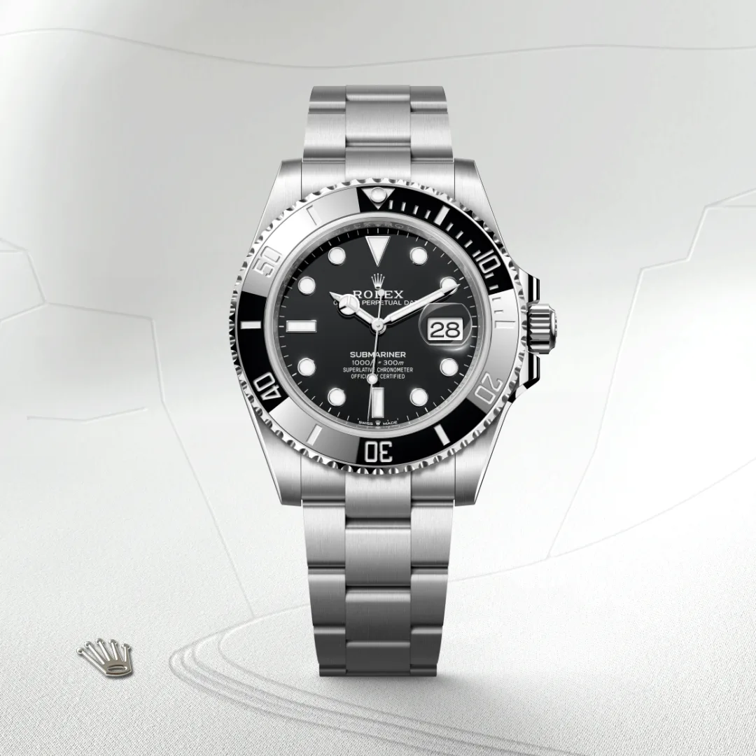 rolex Submariner in Oystersteel, M126610LN-0001 - underwood jewelers
