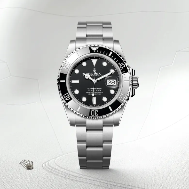 rolex Submariner in Oystersteel, M126610LN-0001 - underwood jewelers
